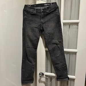 Gap charcoal gray jeans 28R